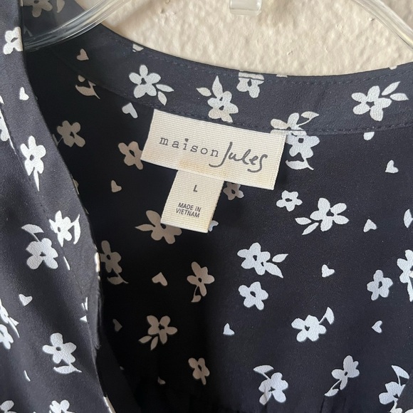 Fall dress, office wear, size large, drawstring waist. Long sleeve midi length - Picture 3 of 14